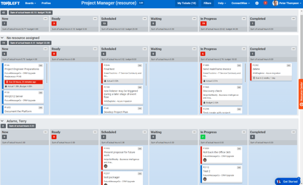 Pic 6 (TopLeft Kanban Board)